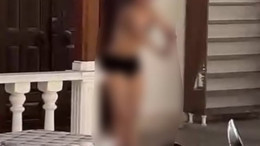 Balıkesir'de Cami Bahçesinde Soyunan Kadın Gözaltına Alındı