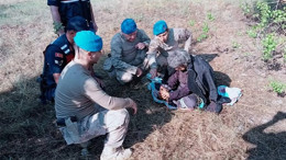 84 Kişilik Ekip Kayıp Kadını Sağ Salim Buldu