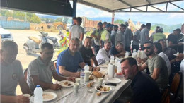 Başkan Semizel'den Moral Yemeği