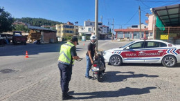 Balıkesir Trafik Jandarmasından Motosiklet Denetimi