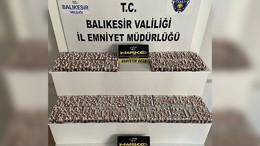 Balıkesir'de Dört Bin'den Fazla Sentetik Hap Ele Geçirildi