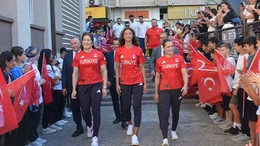 Balıkesir'de Olimpiyat Kahramanlarına Coşkulu Karşılama