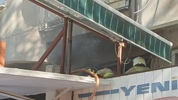Erdek Takunyacılar Çarşısı’nda Yangın Paniği