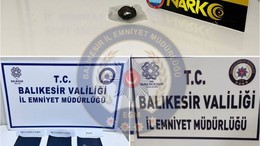 Balıkesir Emniyeti "Önemli Miktarda Uyuşturucu Ele Geçirildi"