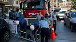 Balıkesir'de Elektrik Direği Faciasından Dönüldü