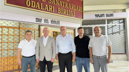 Milletvekili Sarı Oda Başkanlarını Dinledi