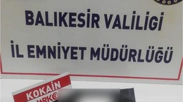 Edremit'te Narkotik Operasyonu: Taş Kokain Ele Geçirildi