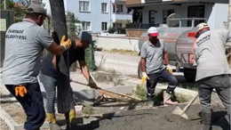 İvrindi'de Üçgen Park Yenileniyor