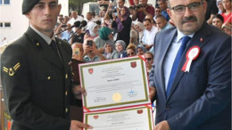 Vali Ustaoğlu, Kara Astsubay Törenine Katıldı