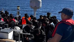 Ayvalık Açıklarında 52 Düzensiz Göçmen Yakalandı