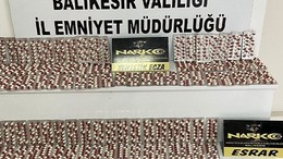 Balıkesir'de 2.457 Sentetik Ecza Hap Ele Geçirildi