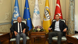 Başkan Akın'dan, UCLG-MEWA'ya Ziyaret