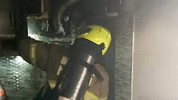 Edremit'te Apartman Dairesinde Yangın Çıktı