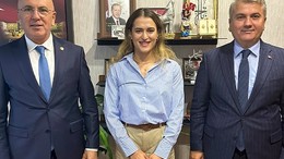 AK Partili Vekiller Milli Sporcu Kahraman'ı TBMM'de Ağırladı