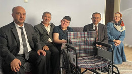 Balıkesir İl Müftülüğü’nden Ahmet’e Anlamlı Hediye