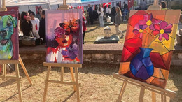 Balıkesir'de Cumhuriyetin Işığında Sanat Sergisi Açıldı