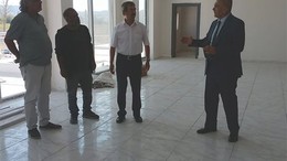 Bigadiç'te Termal Uygulama Oteli İnşaatı Devam Ediyor
