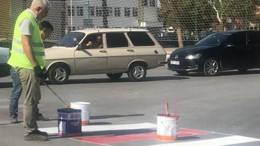 Bigadiç’te Yaya Geçitleri Yenilendi