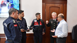 Jandarma Kırsal Güvenlik Projesi Vali Ustaoğlu’na Sunuldu