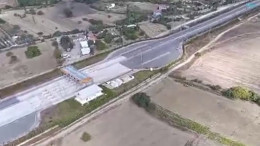 Jandarma, Otoyolda Havadan Trafik Denetimi Yaptı