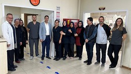 Sağlık Sen’den Devlet Hastanesi Çalışanlarına Ziyaret