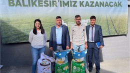 Balya'da Çiftçilerin Yüzü Güldü
