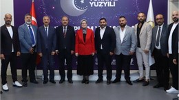 Roman Dernekleri Başkanları AK Parti Genel Merkezinde