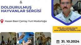 Doldurulmuş Hayvanlar Balıkesir'de Sergilenecek