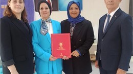 AK Parti Manyas'ta Nöbet Değişimi