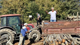 Balıkesir'de Orman Köylüsüne Yakacak Desteği