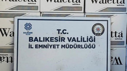 Bandırma'da Kaçak Sigara Operasyonu