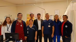 Sağlık-Sen Gönen'de Sağlık Çalışanlarını Ziyaret Etti