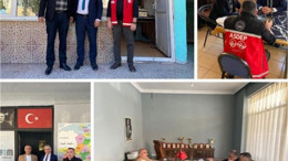 Edremit’te Roman Dernekleri Ziyaret Edildi