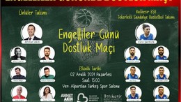 Balıkesir’de Dünya Engelliler Günü’ne Özel Dostluk Maçı
