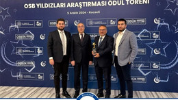 Balıkesir OSB Firmalarına "Yıldızlar"dan İki Ödül