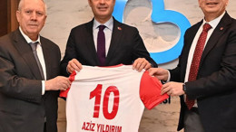 Balıkesirspor, Aziz Yıldırım ile Türk Futbolunu Görüştü