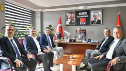 Ensar Aytekin'den Karesi İlçe Örgütüne Ziyaret