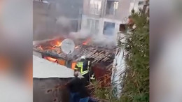 Erdek’te Metruk Evde Çıkan Yangın Korkuttu