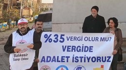 Sağlık Çalışanlarından Vergide Adalet Eylemleri 41. Haftada