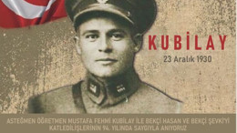 Eğitim-İş Şehit Asteğmen Mustafa Fehmi Kubilay’ı Unutmadı