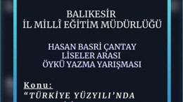 Hasan Basri Çantay Öykü Yazma Yarışması Başlıyor!