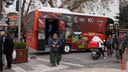 Mobil Sağlık Tırı Kadınlar İçin Sındırgı'da