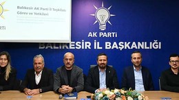 AK Parti Balıkesir Teşkilatından Haftalık Olağan Toplantı