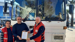 Ayvalıklı Esnafa Kızılay'dan Altın Madalya