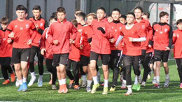Balıkesirspor U14 Takımı, Yeni Yılın İlk Antrenmanına Çıktı