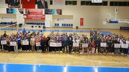 Burhaniye'de Voleybol Turnuvası Start Aldı!