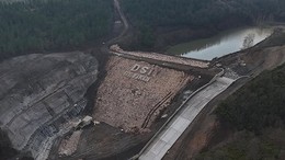 Gönen Geyikli Barajı’nda Su Tutulmaya Başlandı