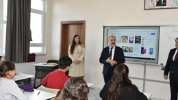 İl Milli Eğitim Müdürü Demir Manyas'ta Ziyaretlerde Bulundu