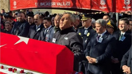 Şehit Polis Aramış Balıkesir'de Son Yolculuğuna Uğurlandı