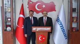 Vali Ustaoğlu’ndan Argemsan’a Ziyaret